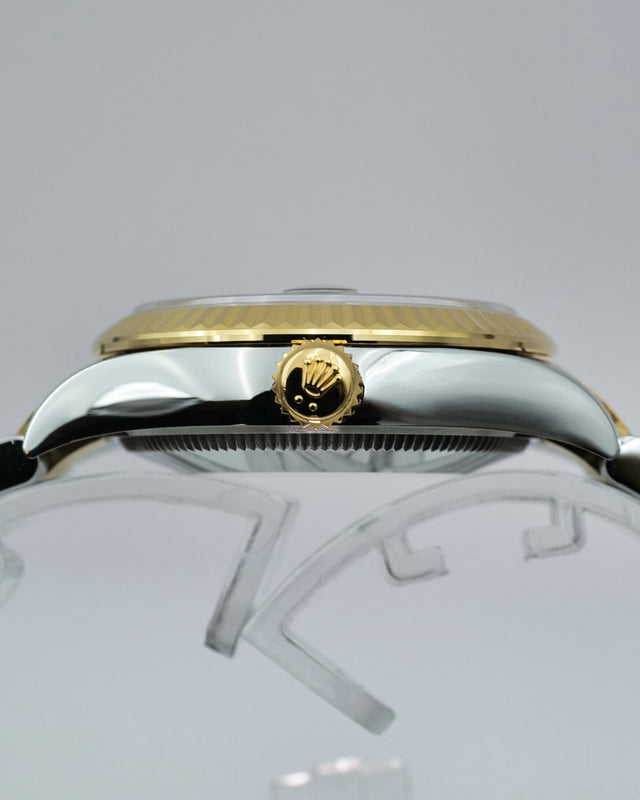 Rolex 278273 Datejust 18K/SS with Olive Green Diamond Dial on Oyster