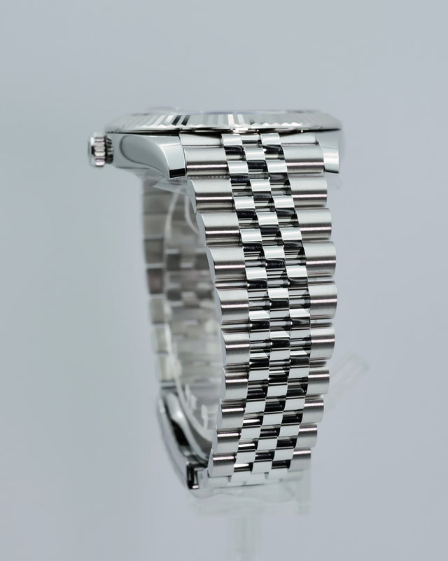 Rolex 126334 Datejust 41 with Blue Stick Dial on Jubilee