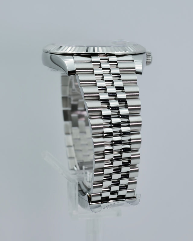 Rolex 126334 Datejust 41 with Blue Stick Dial on Jubilee