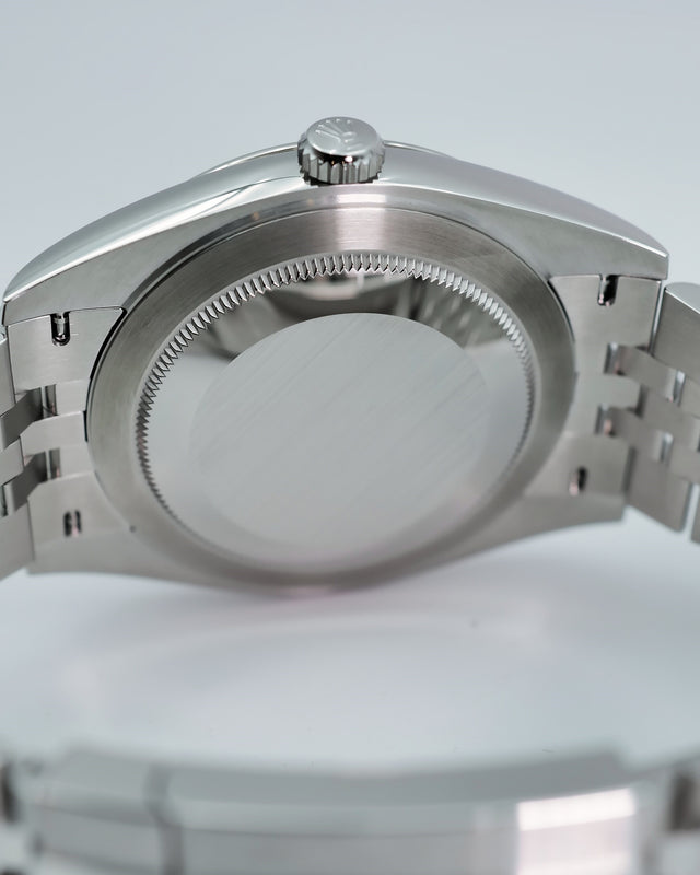 Rolex 126334 Datejust 41 with Blue Stick Dial on Jubilee