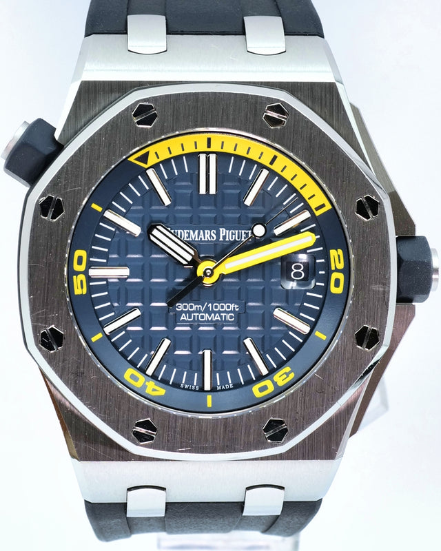 Audemars Piguet 15710ST Royal Oak Offshore Diver with Blue Dial