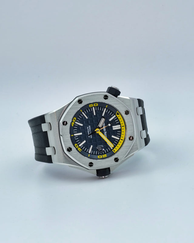 Audemars Piguet 15710ST Royal Oak Offshore Diver with Blue Dial