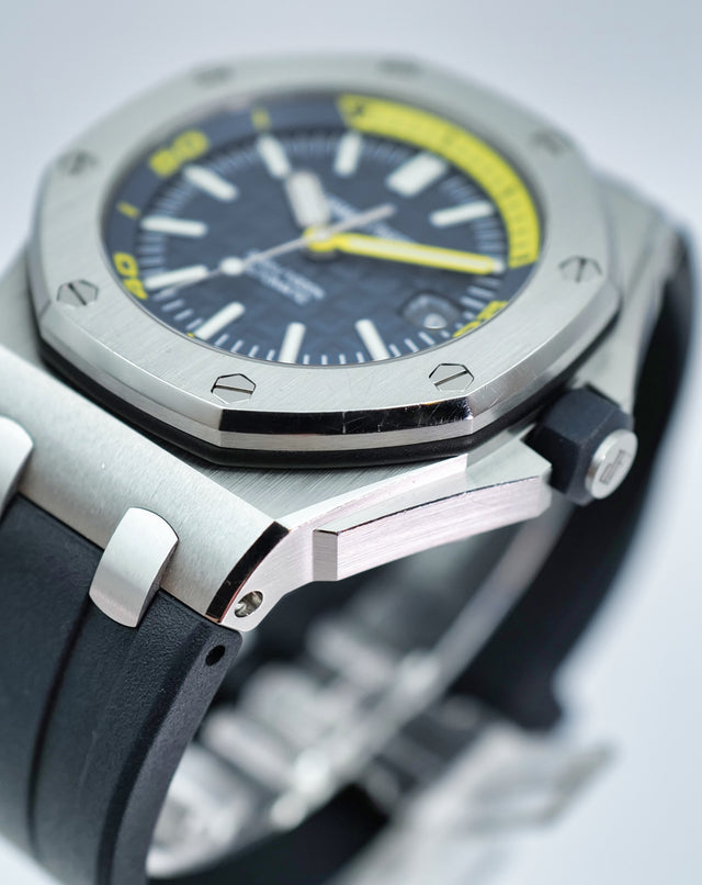 Audemars Piguet 15710ST Royal Oak Offshore Diver with Blue Dial