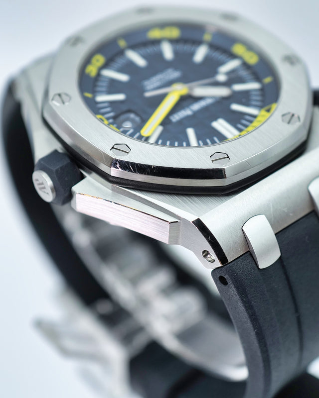 Audemars Piguet 15710ST Royal Oak Offshore Diver with Blue Dial