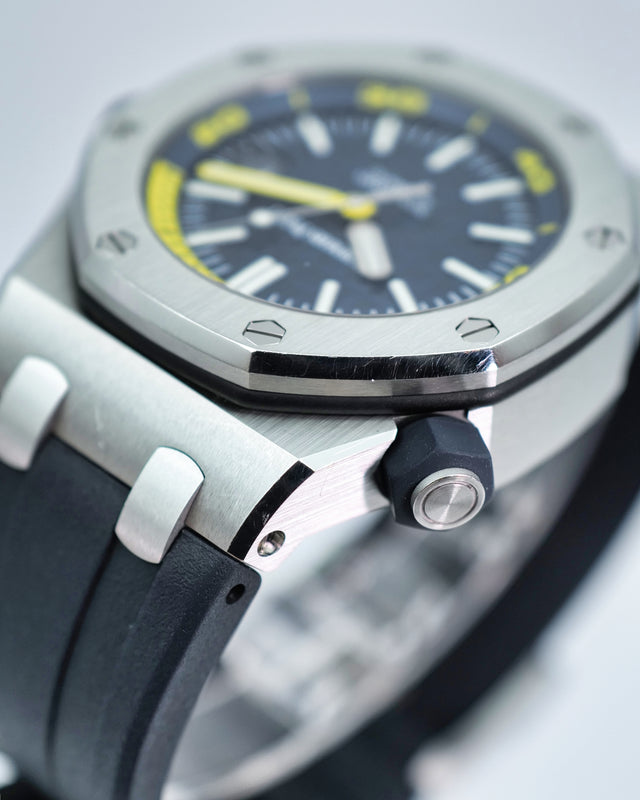 Audemars Piguet 15710ST Royal Oak Offshore Diver with Blue Dial