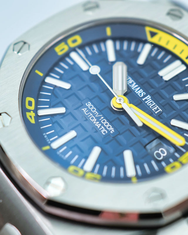 Audemars Piguet 15710ST Royal Oak Offshore Diver with Blue Dial