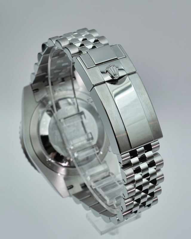 Rolex 126710GRNR GMT Master II on Jubilee