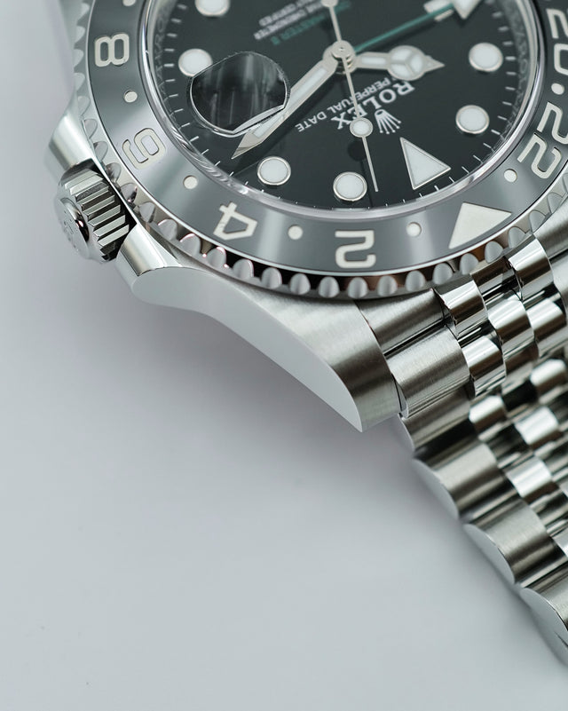 Rolex 126710GRNR GMT Master II on Jubilee