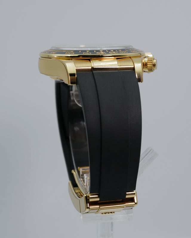 Rolex 126518LN Cosmograph Daytona 18K Yellow Gold with Golden and Bright Black Dial