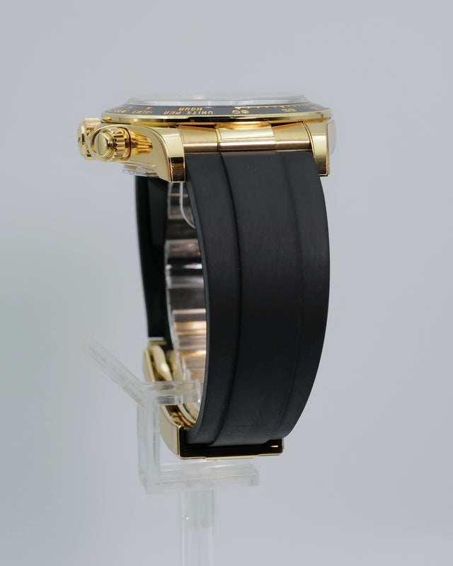 Rolex 126518LN Cosmograph Daytona 18K Yellow Gold with Golden and Bright Black Dial