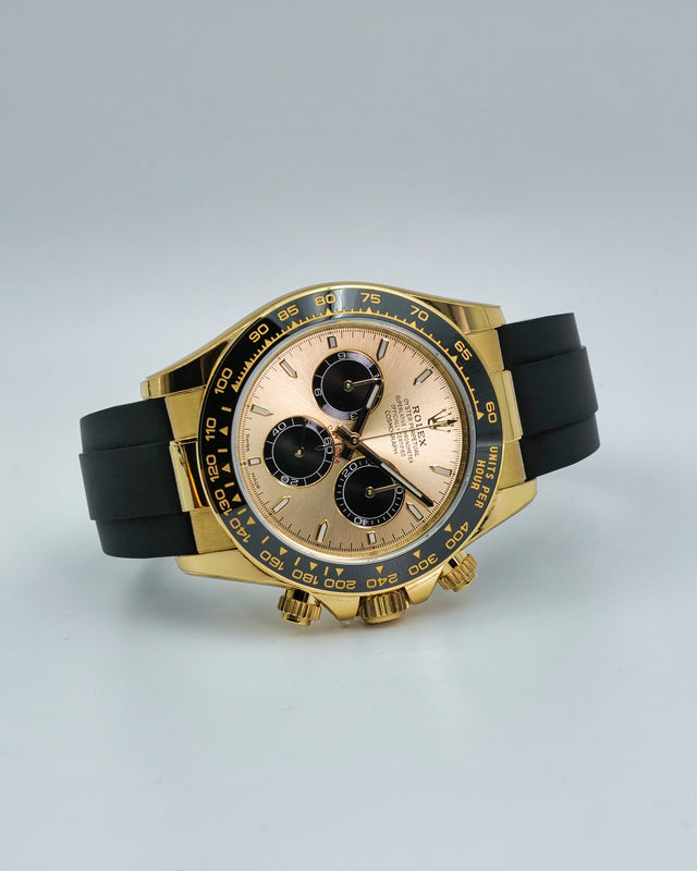 Rolex 126518LN Cosmograph Daytona 18K Yellow Gold with Golden and Bright Black Dial