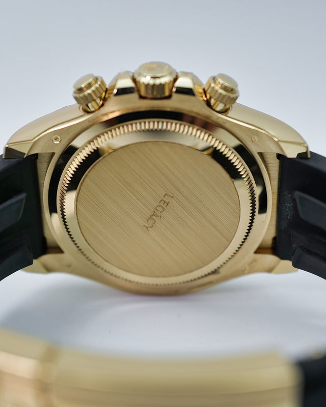 Rolex 126518LN Cosmograph Daytona 18K Yellow Gold with Golden and Bright Black Dial