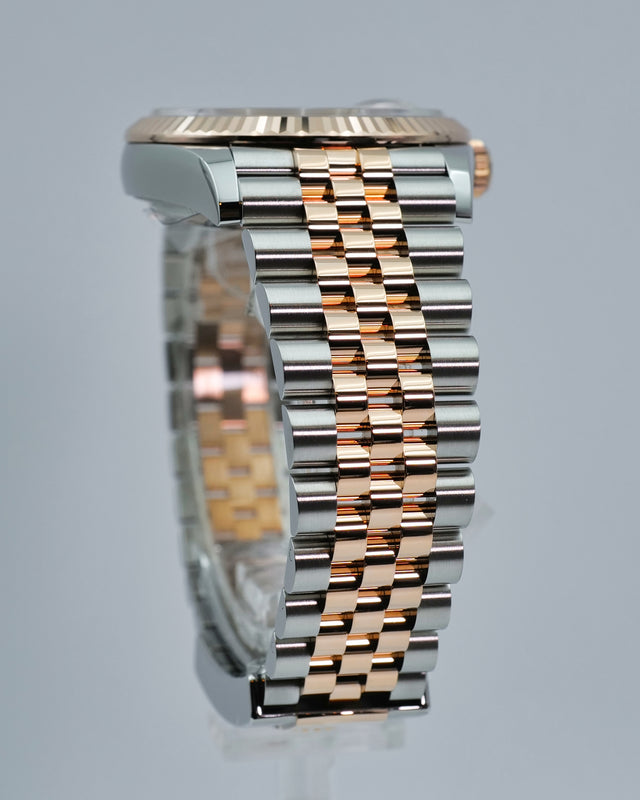 Rolex 126231 Datejust 18K/SS with Mother of Pearl Diamond Dial on Jubilee