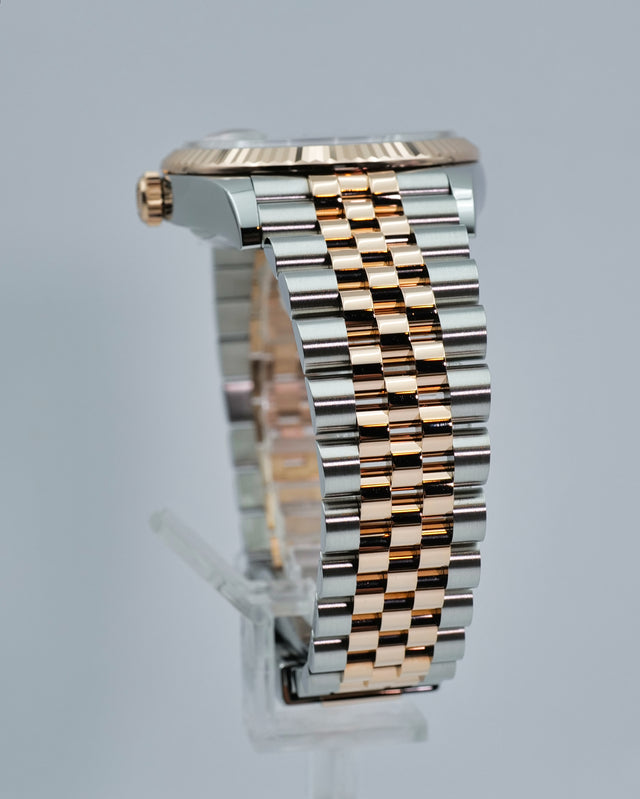 Rolex 126231 Datejust 18K/SS with Mother of Pearl Diamond Dial on Jubilee