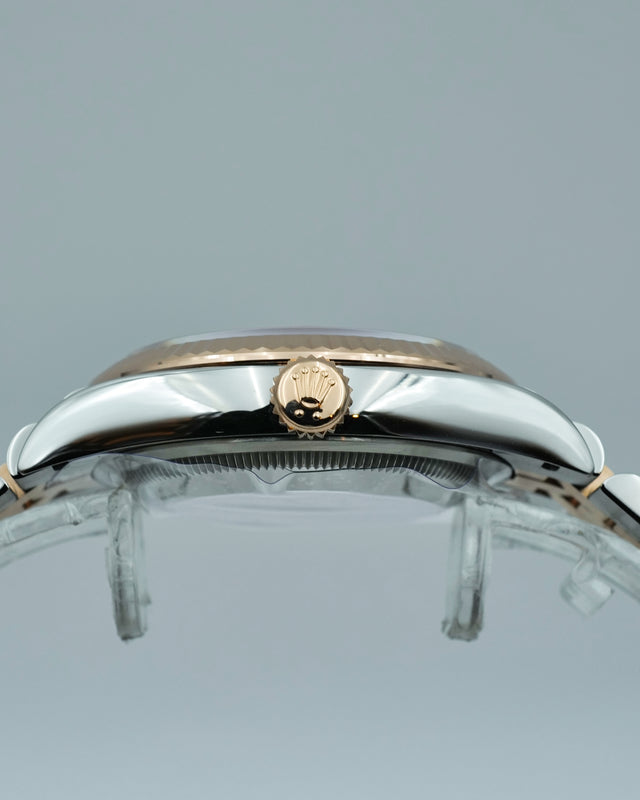 Rolex 126231 Datejust 18K/SS with Mother of Pearl Diamond Dial on Jubilee