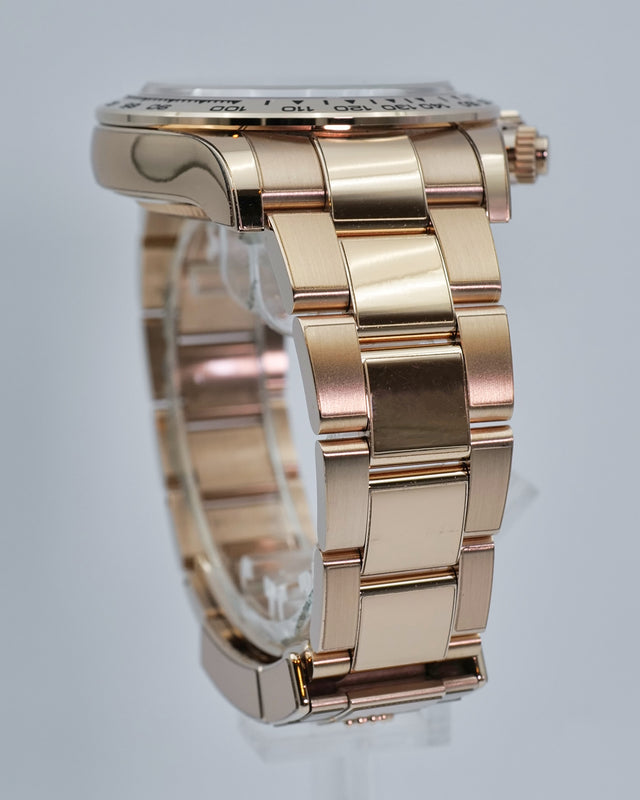 Rolex 126505 Cosmograph Daytona 18K Rose Gold with Black Dial