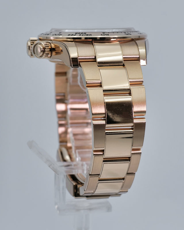 Rolex 126505 Cosmograph Daytona 18K Rose Gold with Black Dial