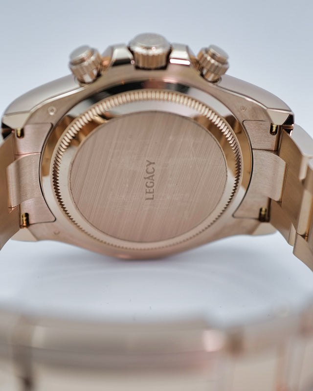 Rolex 126505 Cosmograph Daytona 18K Rose Gold with Black Dial