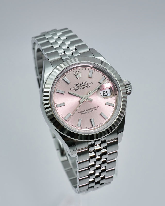 Rolex 279174 Datejust 28 with Pink Dial on Jubilee