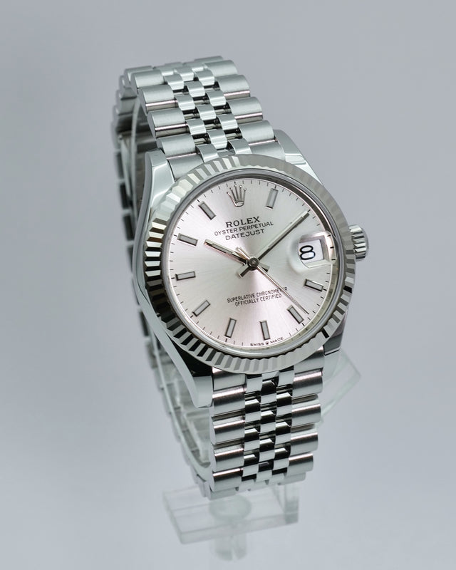 Rolex 278274 Datejust 31 with Silver Dial on Jubilee