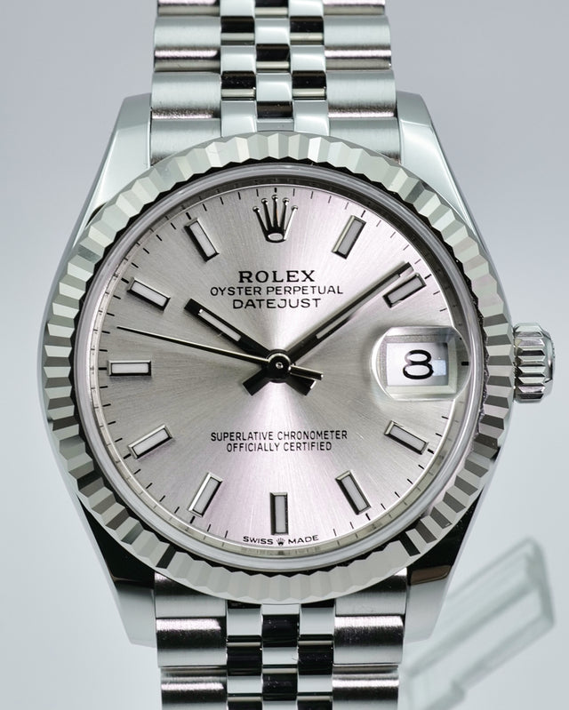 Rolex 278274 Datejust 31 with Silver Dial on Jubilee