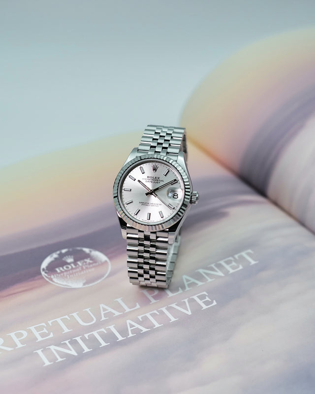 Rolex 278274 Datejust 31 with Silver Dial on Jubilee
