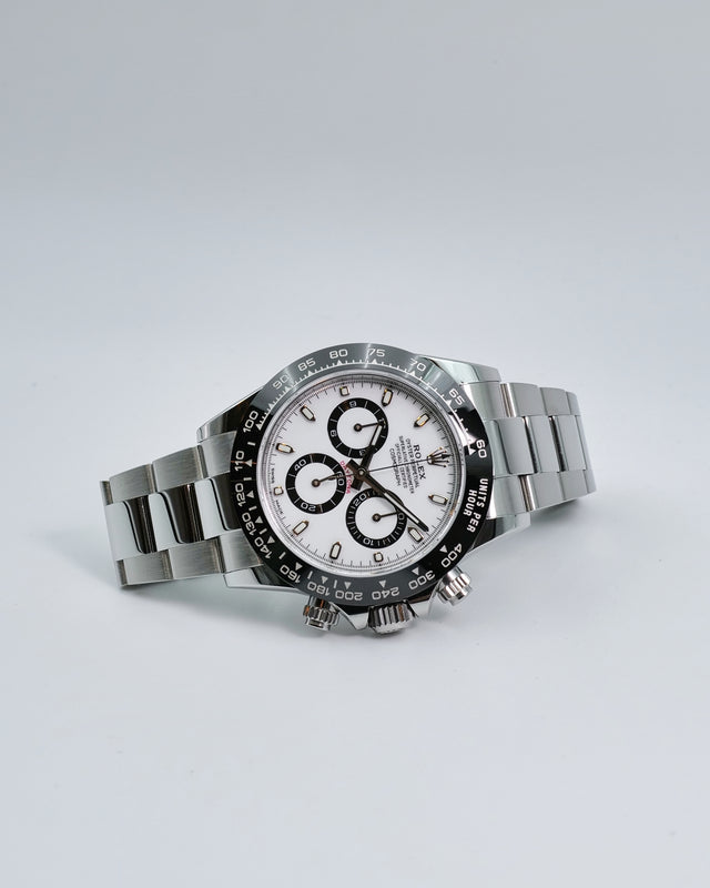 Rolex 116500LN Cosmograph Daytona with White Dial