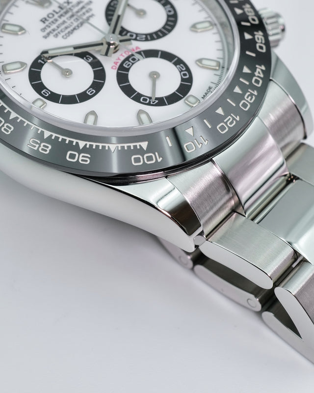 Rolex 116500LN Cosmograph Daytona with White Dial