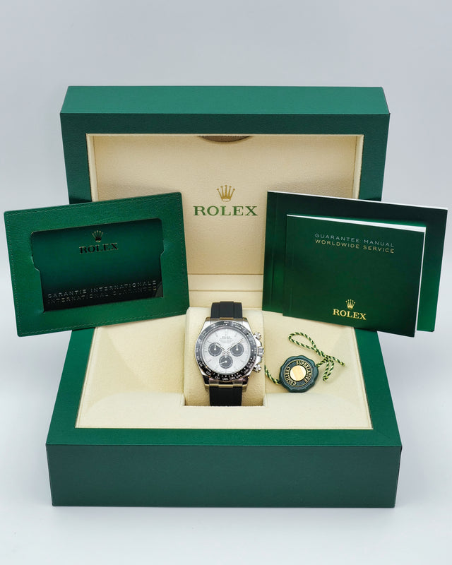 Rolex 126519LN Cosmograph Daytona 18K White Gold with Grey Dial