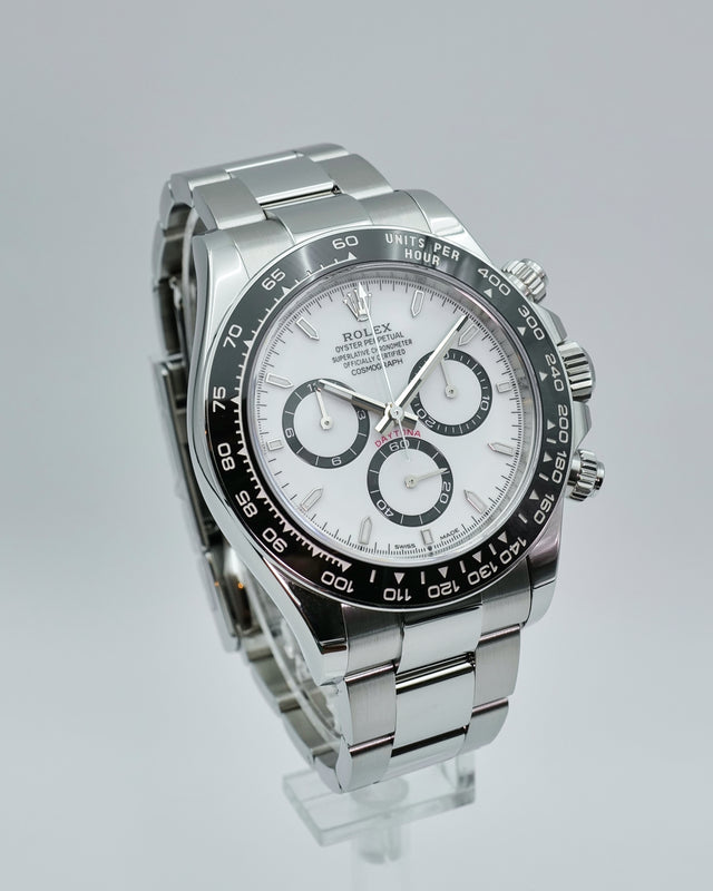 Rolex 126500LN Cosmograph Daytona with White Dial (New Model)