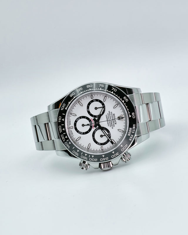 Rolex 126500LN Cosmograph Daytona with White Dial (New Model)