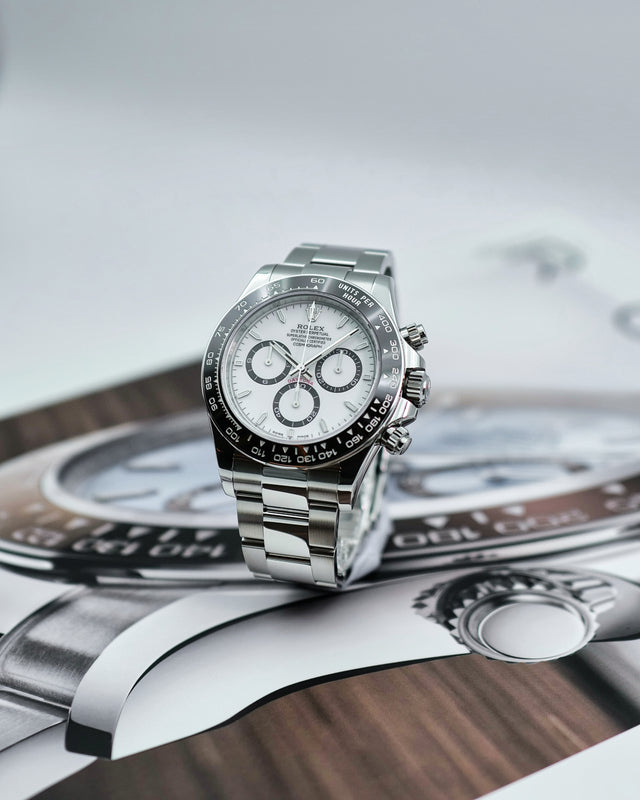 Rolex 126500LN "Panda" Cosmograph Daytona with White Dial