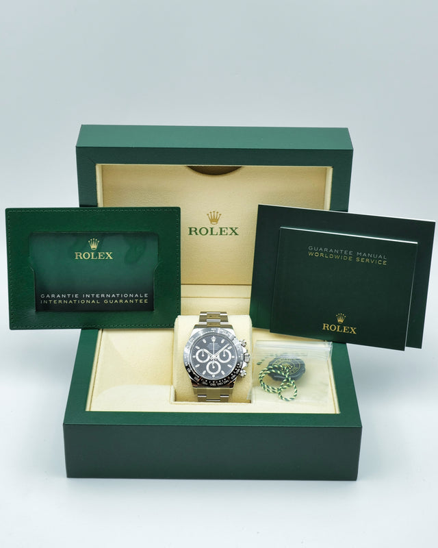 Rolex 116500LN Cosmograph Daytona with Black Dial