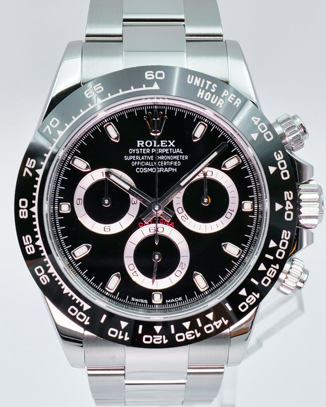 Rolex 116500LN Cosmograph Daytona with Black Dial