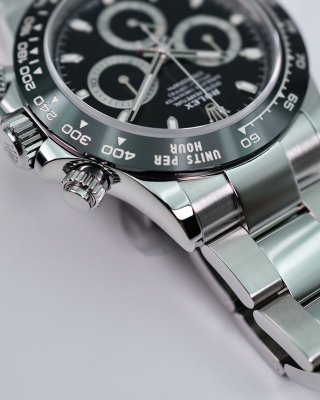 Rolex 116500LN Cosmograph Daytona with Black Dial