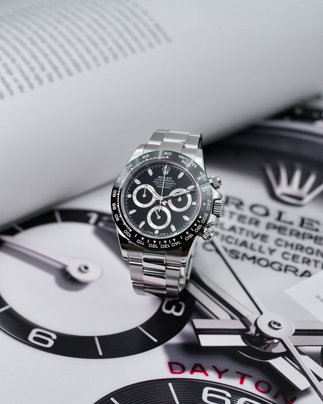 Rolex 116500LN Cosmograph Daytona with Black Dial