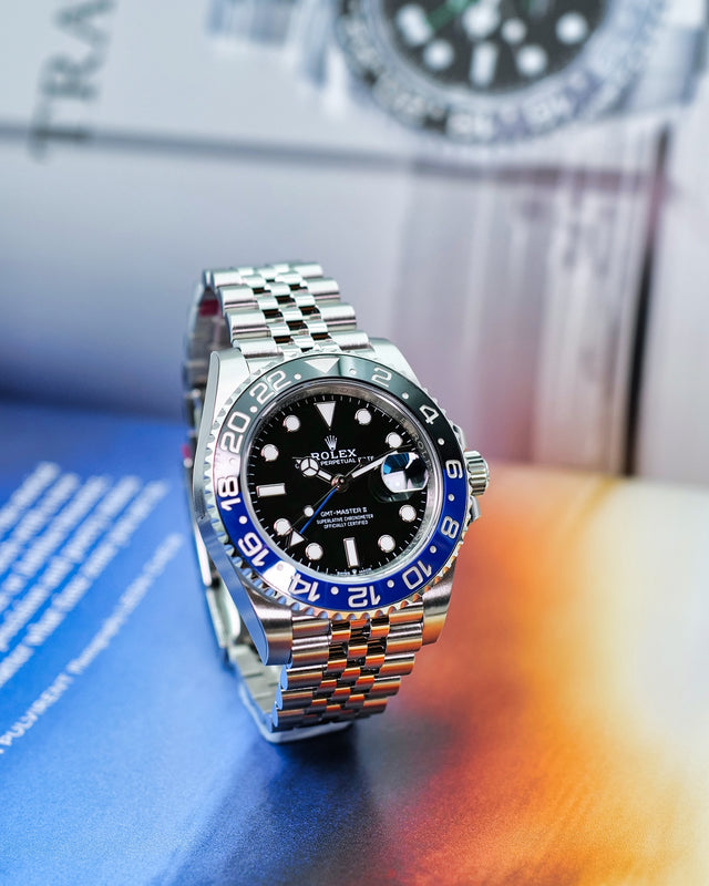 Rolex 126710BLNR GMT Master II on Jubilee