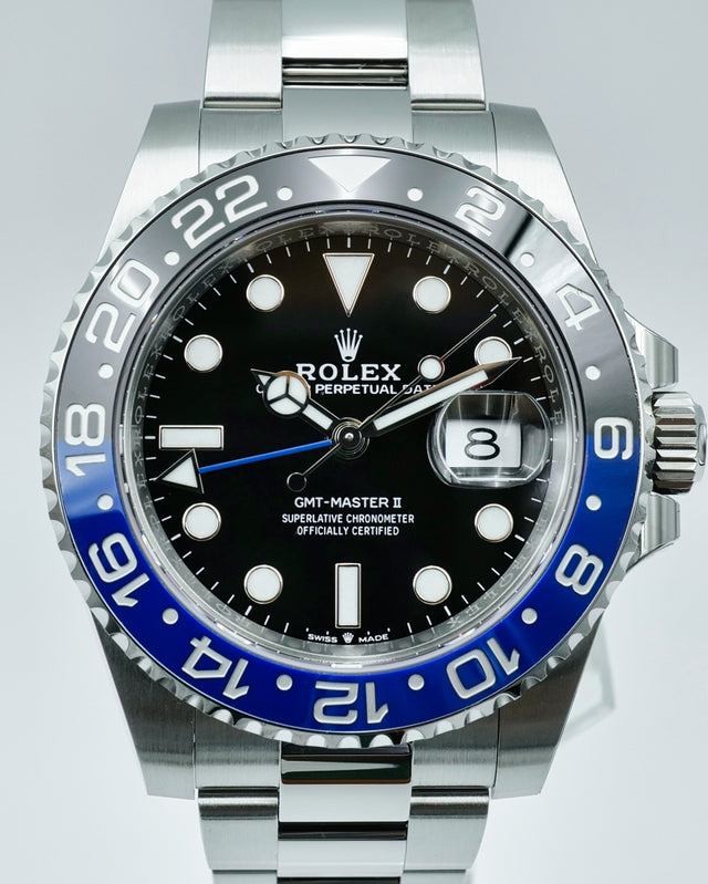 Rolex 126710BLNR "Batman" GMT Master II on Oyster