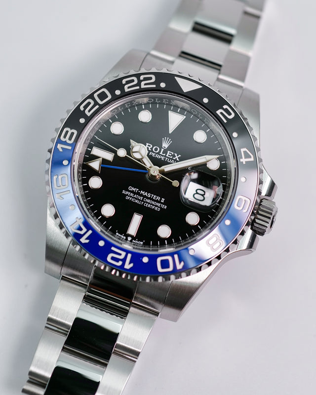 Rolex 126710BLNR GMT Master II on Oyster
