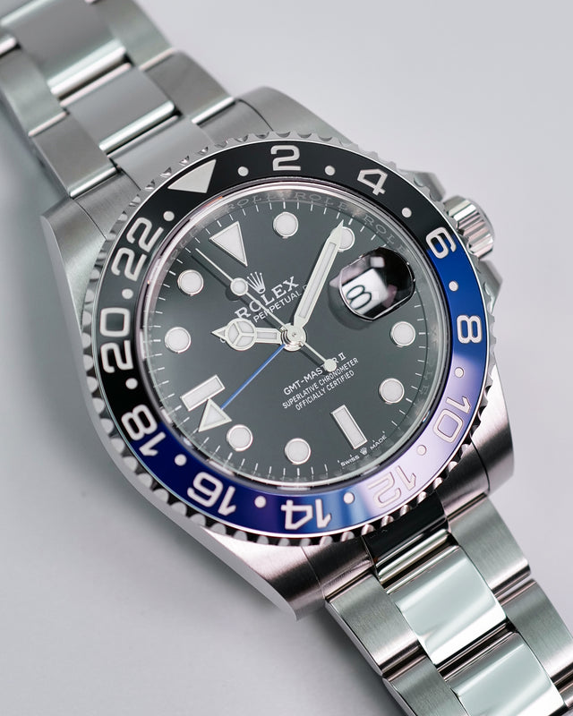Rolex 126710BLNR "Batman" GMT Master II on Oyster