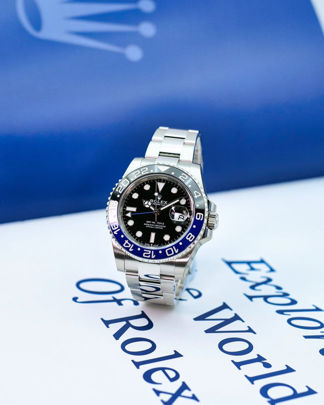 Rolex 126710BLNR GMT Master II on Oyster