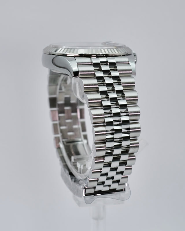 Rolex 126234 Datejust with Blue Diamond Dial on Jubilee