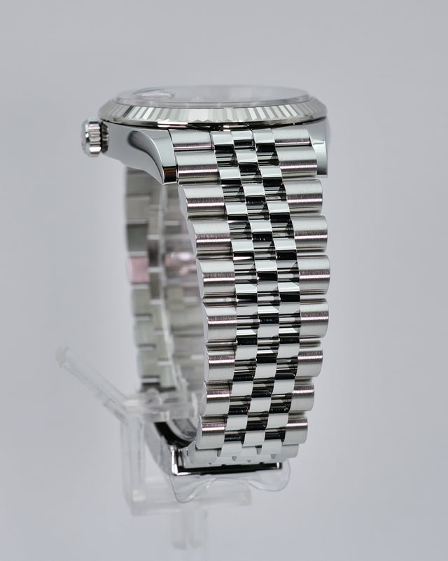 Rolex 126234 Datejust with Blue Diamond Dial on Jubilee