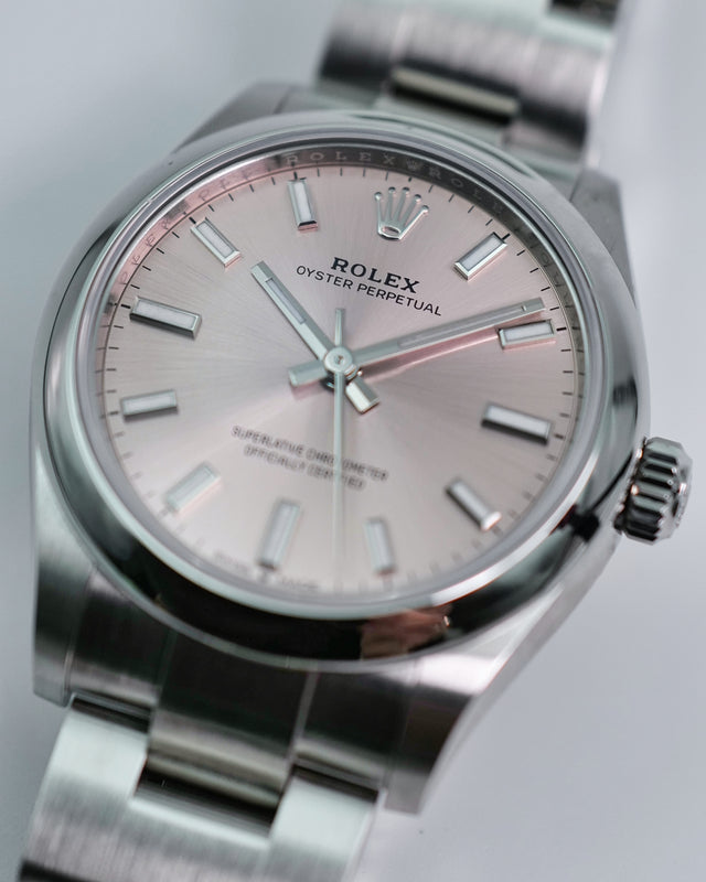 Rolex 277200 Oyster Perpetual 31 with Pink Dial