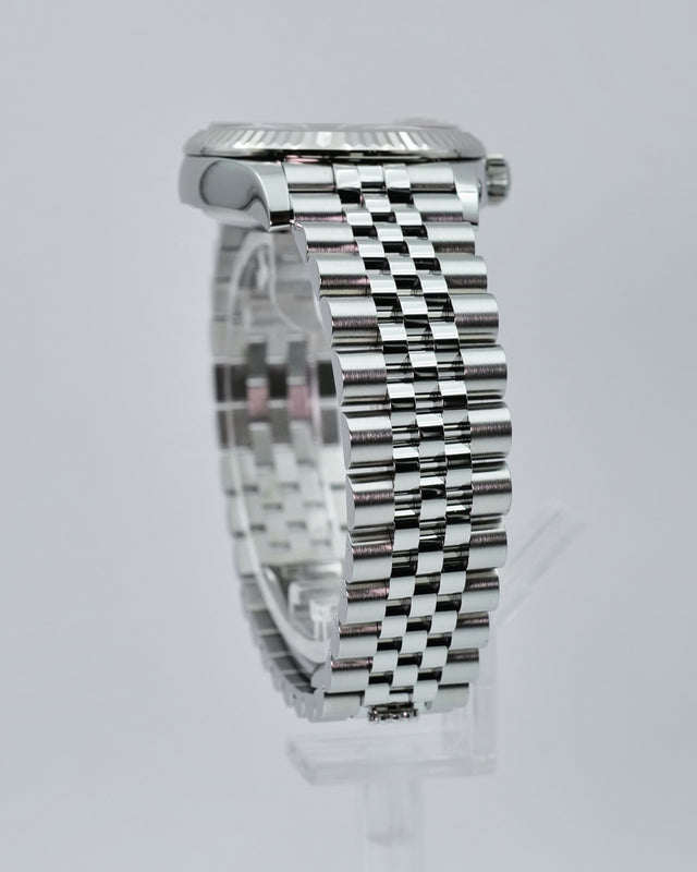 Rolex 278274 Datejust 31 with Pink Dial with "VI" in Diamond on Jubilee