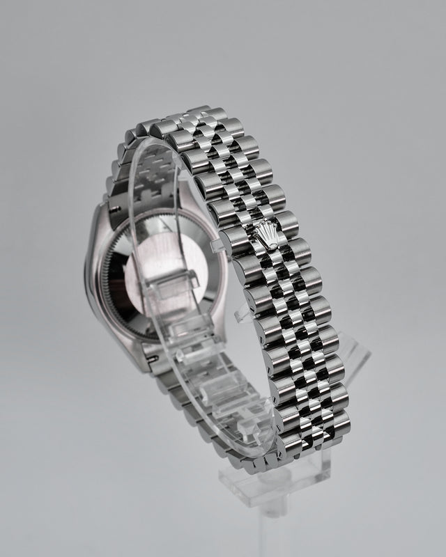 Rolex 278274 Datejust 31 with Purple Dial with "VI" in Diamond on Jubilee