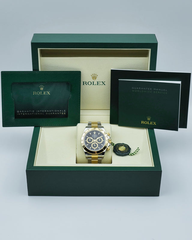 Rolex 126503 Cosmograph Daytona 18K/Stainless Steel with Black Dial
