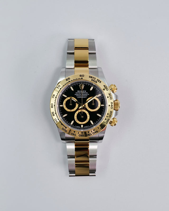 Rolex 126503 Cosmograph Daytona 18K/Stainless Steel with Black Dial