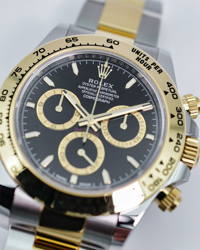 Rolex 126503 Cosmograph Daytona 18K/Stainless Steel with Black Dial
