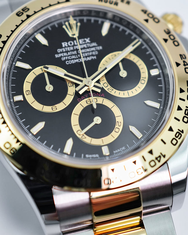 Rolex 126503 Cosmograph Daytona 18K/Stainless Steel with Black Dial